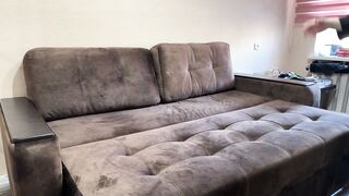 Black belt karateka foot dom