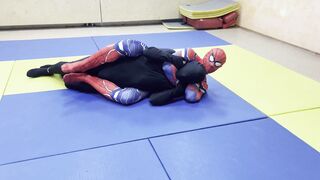 mr  Black vs Spiderman