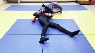 mr  Black vs Spiderman